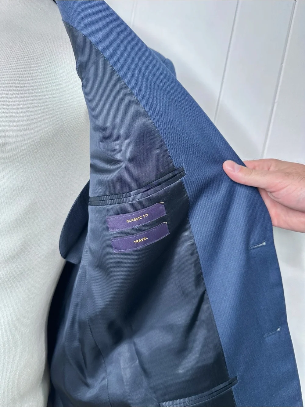 Stafford Navy Suit - Travel Classic Fit